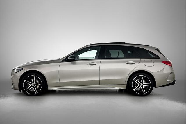 Mercedes-Benz C-KLASSE Estate 300 e AMG Line | Panoramadak | 360° camera | Burmester | Sfeerverlichting | Inclusief 24 maanden MB Certified garantie voor Europa.