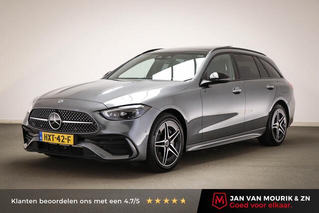 Mercedes-Benz C-KLASSE Estate 300 e AMG Line | PANORAMADAK | DIGITAL LIGHT | SFEERVERLICHTING | DAB | APPLE |