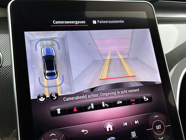Mercedes-Benz C-KLASSE 300 e AMG Line | 360° camera | Trekhaak | Sfeerverlichting | Lage KM! | Inclusief 24 maanden MB Certified garantie voor Europa.