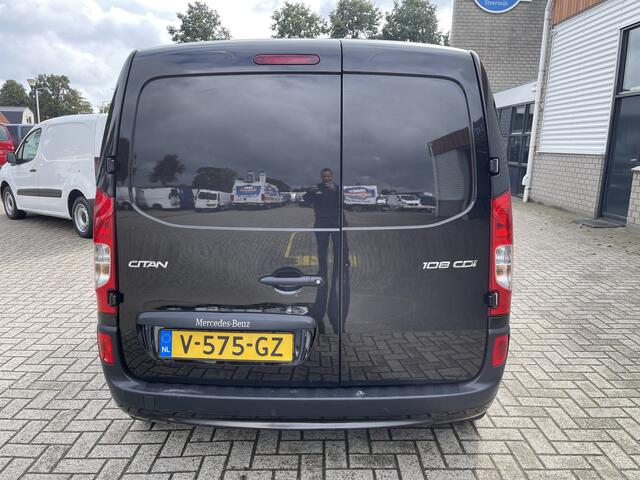 Mercedes-Benz CITAN 108 CDI BlueEFFICIENCY euro 6 diesel / vaste prijs rijklaar ¤ 8950 ex btw / lease vanaf ¤ / airco / zwart metallic / lichtmetalen velgen