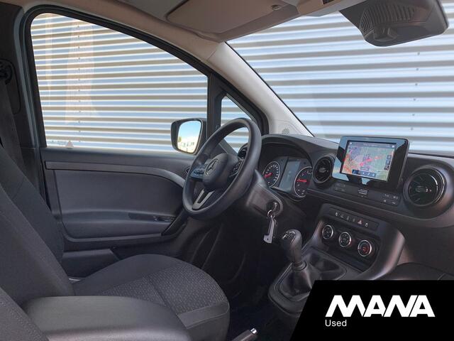 Mercedes-Benz CITAN 110 Benzine Pro LMV Cruise Camera CarPlay Airco ParkAssist Sensoren NAVI CCV Armleuning Airbag 12V USB