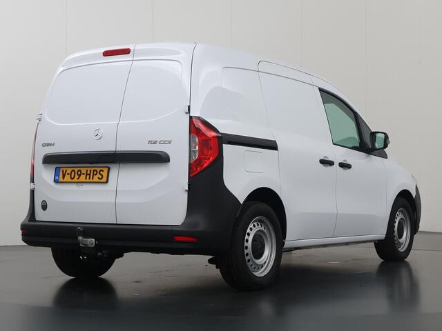 Mercedes-Benz CITAN 112 CDI L1 Pro | Aut. | Achteruitrijcamera | Stoelverwarming bestuurder | Airco | Trekhaak | Cruisecontrol | Achterdeuren 180 Graden | Betimmering laadruimte | Bijrijdersbank |