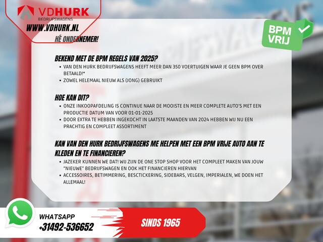 Mercedes-Benz CITAN 110 CDI Aut. 2x schuifdeur/ Inrichting/ Stoelverw./ Carplay/ Camera/ Cruise/ Trekhaak/ Airco