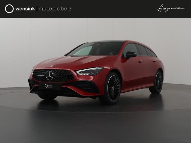 Mercedes-Benz CLA-KLASSE 250 e Shooting Brake Star Edition | AMG Pakket | Panoramadak | Sfeerverlichting | Multibeam LED | Keyless Go | Stoelverwarming | Night Pakket |
