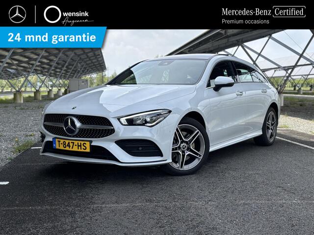 Mercedes-Benz CLA-KLASSE 250 e AMG Line | Panoramadak | Sfeerverlichting | Parkeercamera | Stoelverwarming | LED | Trekhaak |