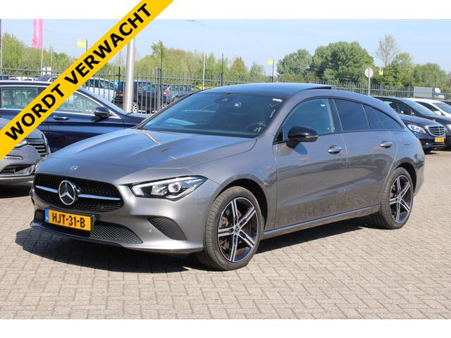 Mercedes-Benz CLA-KLASSE Shooting Brake 250e AUT8 Luxury Line NIGHT PAKKET PANORAMADAK LEDER SFEER CARPLAY KEY-LESS GO 18''