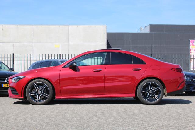 Mercedes-Benz CLA-KLASSE 200 AUT7 AMG Line NIGHT PAKKET PANORAMADAK MEMORY SFEER KEY-LESS GO