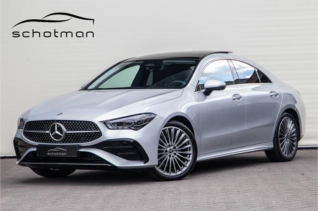 Mercedes-Benz CLA-KLASSE 250 e AMG Facelift, Panorama, Burmester, Memory, Sfeerverlichting, Hybrid 2024