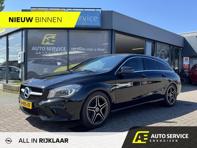 Mercedes-Benz CLA-KLASSE Shooting Brake 180 Navi Edition Consignatie verkoop | Leer en stoelverwarming | LMV | LED | El. klep | Bluetooth | Airco