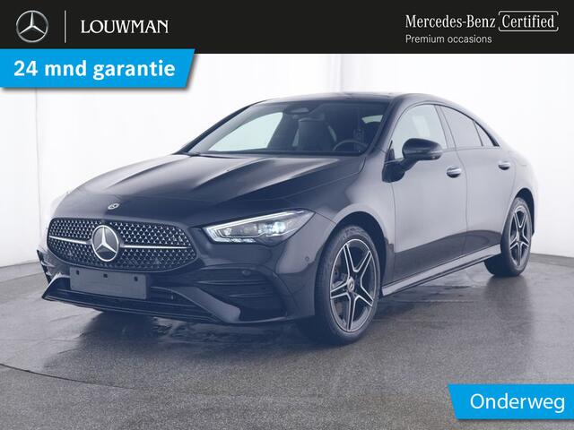 Mercedes-Benz CLA-KLASSE 250 e AMG Plug-In Hybride | AMG Line | Panorama Schuif-Kanteldak | NIght Pakket | Sfeerverlichting | Trekhaak | Inclusief 24 maanden MB Certified garantie voor Europa.