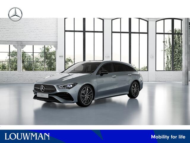 Mercedes-Benz CLA-KLASSE Shooting Brake 250 e Business Solution AMG | Trekhaak | AMG Line Plus pakket | Nightpakket | Parkeerpakket met 360°-camera | EASY PACK achterklep | Head-up display | Dodehoekassistent | Verwarmde stoelen vooraan |