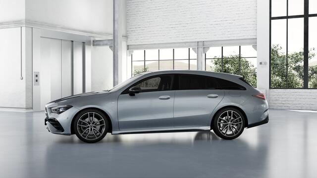 Mercedes-Benz CLA-KLASSE Shooting Brake 250 e Business Solution AMG | Trekhaak | AMG Line Plus pakket | Nightpakket | Parkeerpakket met 360°-camera | EASY PACK achterklep | Head-up display | Dodehoekassistent | Verwarmde stoelen vooraan |