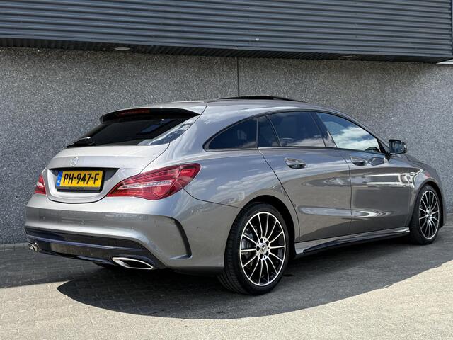 Mercedes-Benz CLA-KLASSE Shooting Brake 200 AMG White Art Edition Pano | Carplay | Camera | Stoelverwarming | Sfeerverlichting | Dodehoekassistent | Dealer Onderhouden | Origineel Nederlands