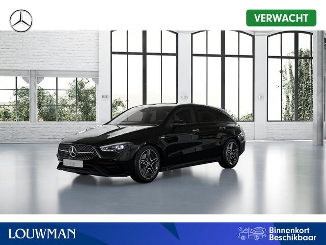 Mercedes-Benz CLA-KLASSE Shooting Brake 250 e Business Solution AMG | Trekhaak | Nightpakket | Parkeerpakket met achteruitrijcamera | Spiegelpakket | EASY PACK achterklep | MULTIBEAM LED | USB pakket plus | Sfeerverlichting |