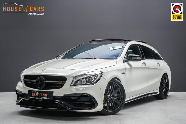 Mercedes-Benz CLA-KLASSE Shooting Brake AMG 45 4MATIC Ambition |panoramadak|stage 2|410pk|MBux|sfeerverlichting|