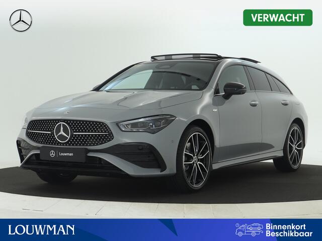 Mercedes-Benz CLA-KLASSE Shooting Brake 250 e Business Solution AMG | Trekhaak | Premium Plus pakket | Parkeerpakket met 360°-camera | KEYLESS-GO | Antidiefstalpakket GUARD 360° Plus | EASY PACK achterklep | Dodehoekassistent |