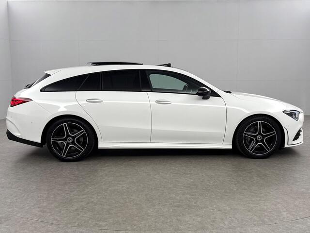 Mercedes-Benz CLA-KLASSE 180 AMG Pano Sfeer LED Virtual Camera Clima Carplay Cruise Navi 18"LMV PDC Stoelverw.
