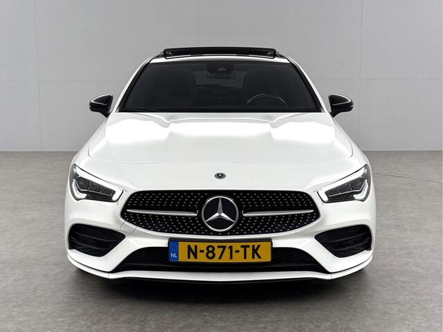 Mercedes-Benz CLA-KLASSE 180 AMG Pano Sfeer LED Virtual Camera Clima Carplay Cruise Navi 18"LMV PDC Stoelverw.
