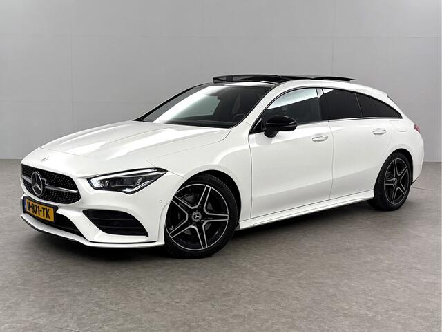 Mercedes-Benz CLA-KLASSE 180 AMG Pano Sfeer LED Virtual Camera Clima Carplay Cruise Navi 18"LMV PDC Stoelverw.