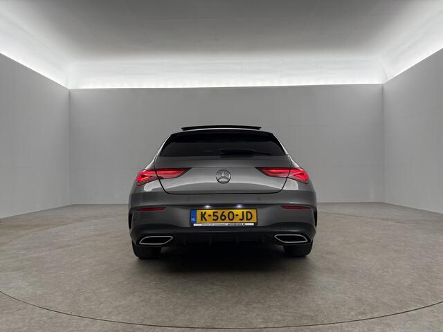 Mercedes-Benz CLA-KLASSE 180 AMG Pano LED Sfeerverl. Camera Memory Carplay Virtual Clima Cruise Navi PDC 18''LMV