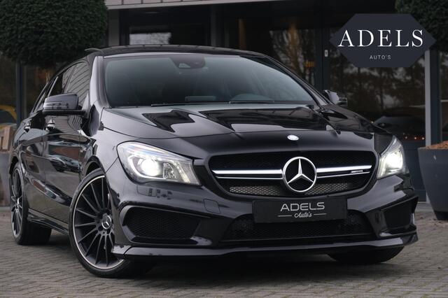 Mercedes-Benz CLA-KLASSE Shooting Brake AMG 45 4MATIC Panodak Schaalstoelen Harman Kardon Carbon