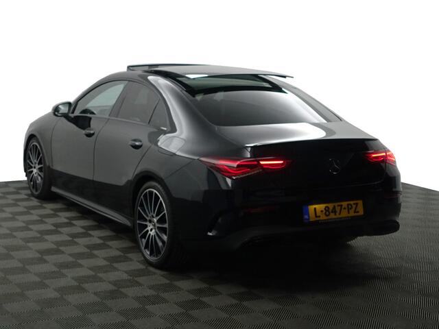 Mercedes-Benz CLA-KLASSE 180 AMG Night Edition Premium Aut- Memory Seats, Carplay, Panoramadak, Zitcomfort, Sfeerverlichting, Xenon Led Premium