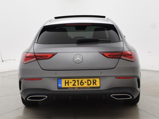 Mercedes-Benz CLA-KLASSE Shooting Brake 220 AMG SPORT MAGNO MAT GRIJS + HEAD-UP | PANORAMA | DISTRONIC | MEMORY