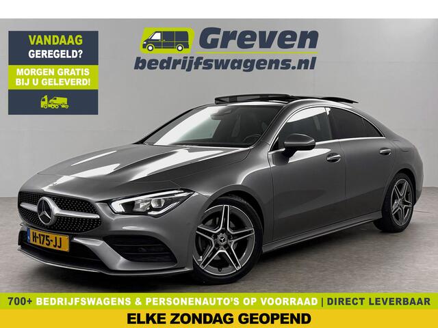 Mercedes-Benz CLA-KLASSE 180 AMG Pano Sfeer Camera LED Carplay Virtual Clima Cruise Navi PDC 18''LMV