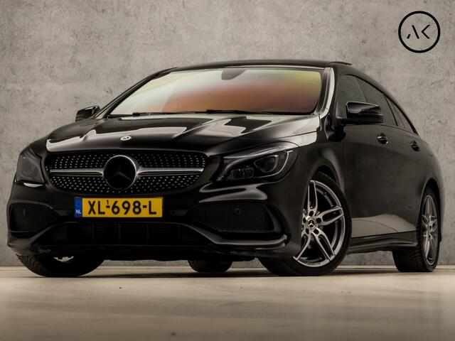 Mercedes-Benz CLA-KLASSE Shooting Brake 180 AMG Sport Automaat (SCHUIFDAK, APPLE CARPLAY, GROOT NAVI, CAMERA, LEDER/ALCANTARA, SPORTSTOELEN, GETINT GLAS, STOELVERWARMING, LED KOPLAMPEN, NIEUWSTAAT)