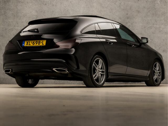 Mercedes-Benz CLA-KLASSE Shooting Brake 180 AMG Sport Automaat (SCHUIFDAK, APPLE CARPLAY, GROOT NAVI, CAMERA, LEDER/ALCANTARA, SPORTSTOELEN, GETINT GLAS, STOELVERWARMING, LED KOPLAMPEN, NIEUWSTAAT)