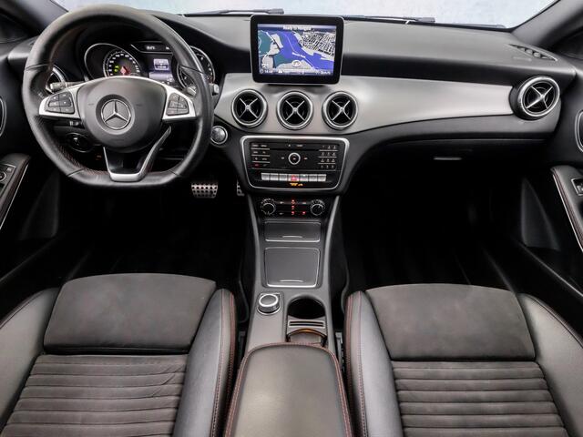 Mercedes-Benz CLA-KLASSE Shooting Brake 180 AMG Sport Automaat (SCHUIFDAK, APPLE CARPLAY, GROOT NAVI, CAMERA, LEDER/ALCANTARA, SPORTSTOELEN, GETINT GLAS, STOELVERWARMING, LED KOPLAMPEN, NIEUWSTAAT)