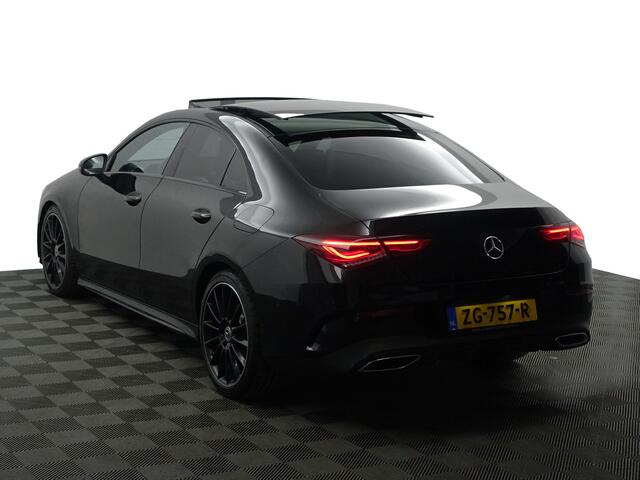 Mercedes-Benz CLA-KLASSE 200 AMG Night Edition Aut- Panoramadak, Two Tone Leder Interieur, Carplay, Android Auto, Camera