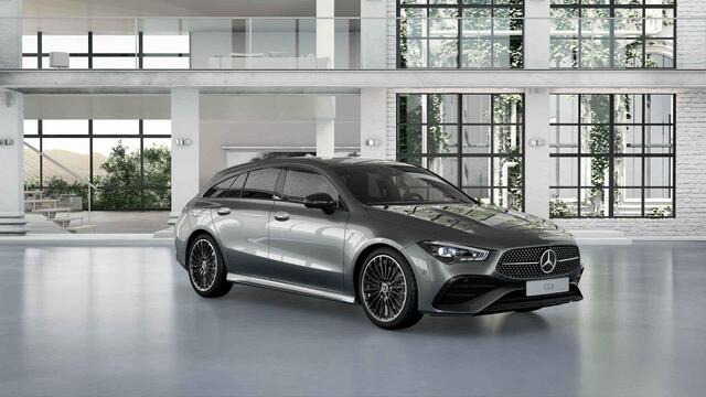 Mercedes-Benz CLA-KLASSE Shooting Brake 250 e Business Solution AMG | Panoramaschuifdak | Burmester | Rijassistentiepakket | Night | Trekhaak