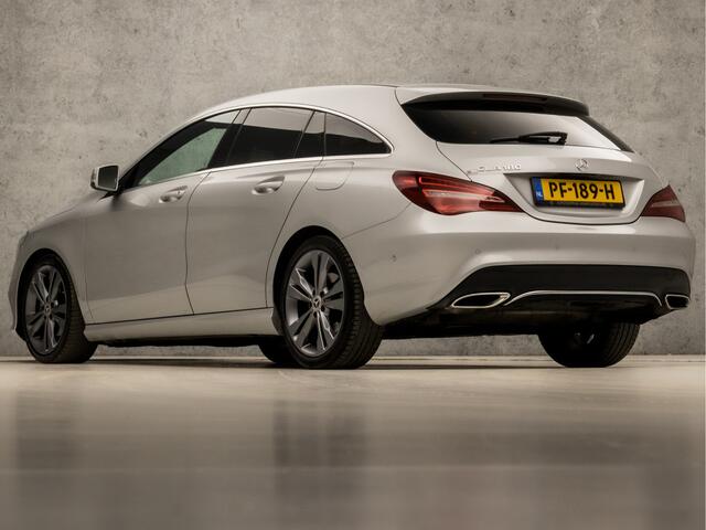 Mercedes-Benz CLA-KLASSE Shooting Brake 180 AMG Sport Automaat (GROOT NAVI, LEDER, CAMERA, GETINT GLAS, STOELVERWARMING, PORTSTOELEN, PARKEERSENSOREN, CRUISE, ZWART HEMEL, NIEUWE APK, NIEUWSTAAT)