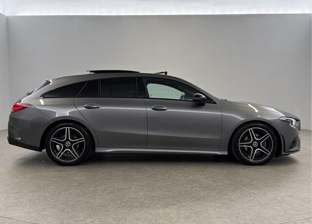 Mercedes-Benz CLA-KLASSE 180 AMG Pano LED Trekhaak Virtual Camera Carplay Cruise Clima Navi PDC 18"LMV