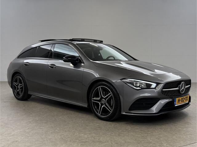 Mercedes-Benz CLA-KLASSE 180 AMG Pano LED Trekhaak Virtual Camera Carplay Cruise Clima Navi PDC 18"LMV