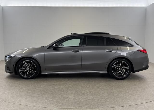 Mercedes-Benz CLA-KLASSE 180 AMG Pano LED Trekhaak Virtual Camera Carplay Cruise Clima Navi PDC 18"LMV
