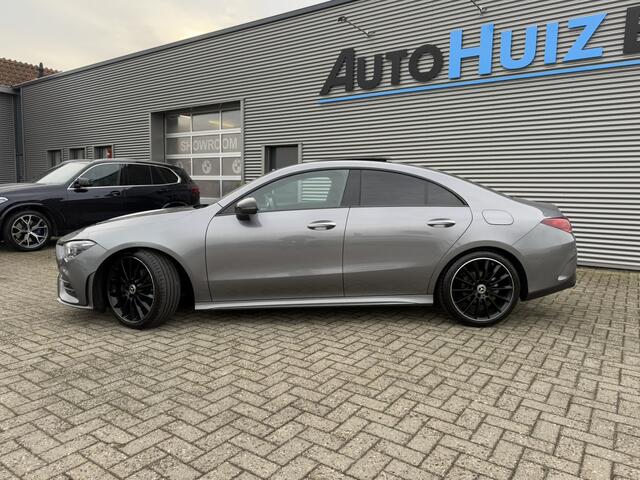 Mercedes-Benz CLA-KLASSE 180 AMG Line Panoramadak-/ Schuif-kanteldak Widescreen Keyless Entry Head-Up Display Ambienteverlichting ACC 19 Inch LED 360 Graden Camera Night Pakket BTW Vol!!