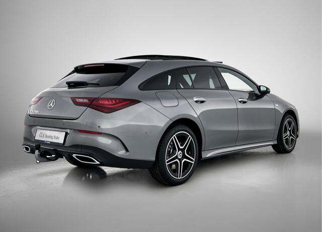 Mercedes-Benz CLA-KLASSE Shooting Brake 250 e Business Solution AMG | Nightpakket | KEYLESS GO | Parkeerpakket met 360°-camera | Sfeerverlichting | MULTIBEAM LED | Spiegelpakket | EASY PACK achterklep | Stoelverwarming voor |