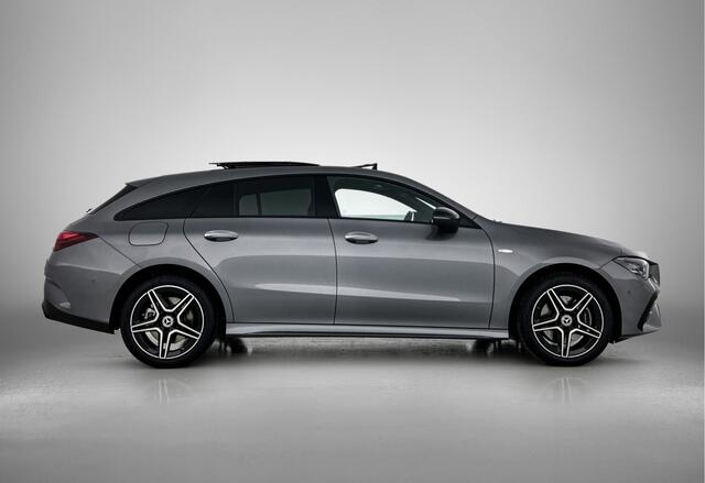 Mercedes-Benz CLA-KLASSE Shooting Brake 250 e Business Solution AMG | Nightpakket | KEYLESS GO | Parkeerpakket met 360°-camera | Sfeerverlichting | MULTIBEAM LED | Spiegelpakket | EASY PACK achterklep | Stoelverwarming voor |