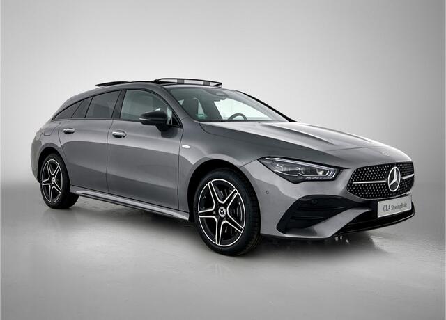 Mercedes-Benz CLA-KLASSE Shooting Brake 250 e Business Solution AMG | Nightpakket | KEYLESS GO | Parkeerpakket met 360°-camera | Sfeerverlichting | MULTIBEAM LED | Spiegelpakket | EASY PACK achterklep | Stoelverwarming voor |