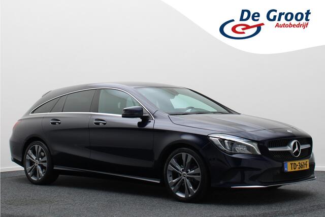 Mercedes-Benz CLA-KLASSE Shooting Brake 180 Business Solution LED, Camera, Apple CarPlay, Navigatie, Cruise, Stoelverwarming, 18''