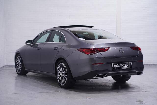 Mercedes-Benz CLA-KLASSE 180 d Business Solution Luxury lederen-bekleding pano digi-cockpit led voor en achter lane-assist snoerloos telefoon laden sportstoelen verwarmd voor PDC v+a DAB Clima camera-achter