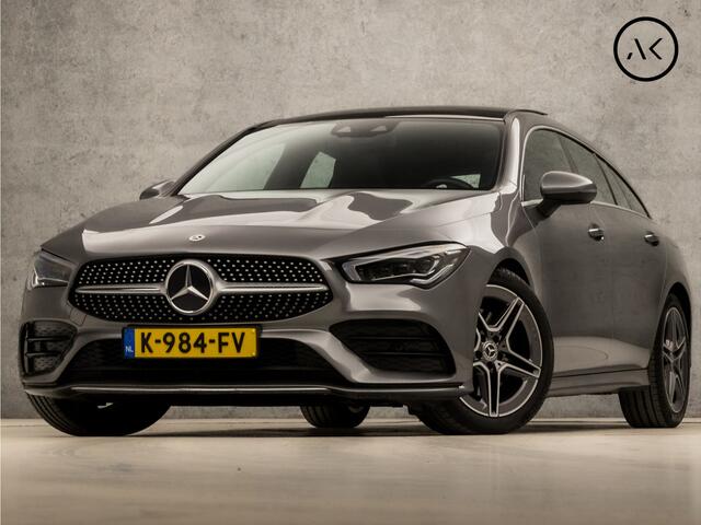 Mercedes-Benz CLA-KLASSE Shooting Brake 200 AMG Sport 164Pk Automaat (PANORAMADAK, MEMORY SEATS, SFEERVERLICHTING, LEDER/ALCANTARA, CAMERA, WIDESCREEN, ELEK ACHTERKLEP, STOELVERWARMING, NIEUWSTAAT)