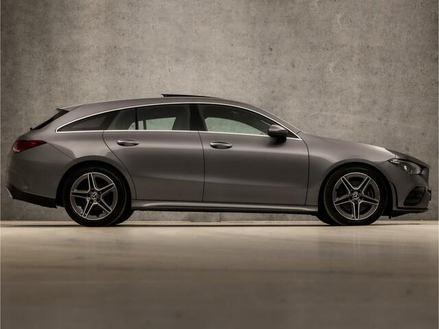Mercedes-Benz CLA-KLASSE Shooting Brake 200 AMG Sport 164Pk Automaat (PANORAMADAK, MEMORY SEATS, SFEERVERLICHTING, LEDER/ALCANTARA, CAMERA, WIDESCREEN, ELEK ACHTERKLEP, STOELVERWARMING, NIEUWSTAAT)