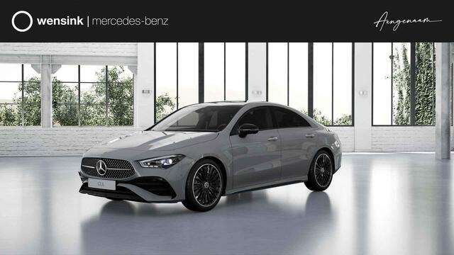Mercedes-Benz CLA-KLASSE 180 Business Solution AMG | Panoramaschuifdak | AMG-line plus | Head-Up | Dodehoekassistent | Nightpakket |