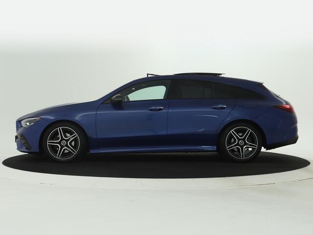 Mercedes-Benz CLA-KLASSE Shooting Brake 180 AMG Line | Nightpakket | Premium Pack | Parkeerpakket met achteruitrijcamera | EASY PACK achterklep | USB pakket plus | KEYLESS GO-comfortpakket | Sfeerverlichting | Dodehoekassistent |