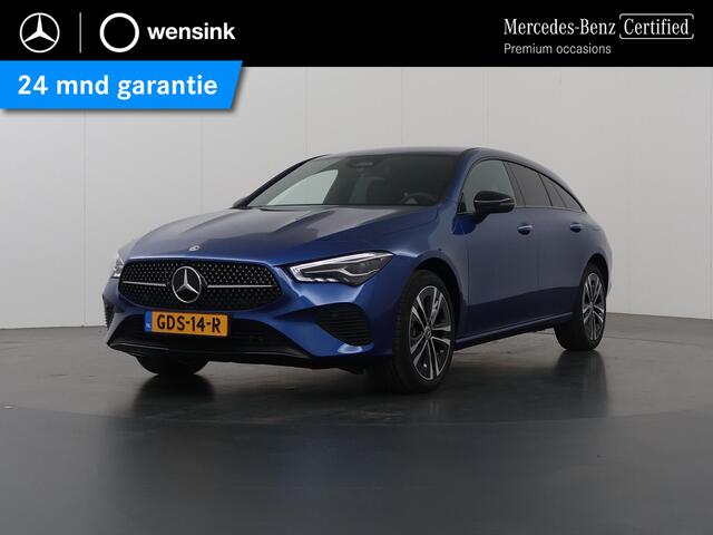 Mercedes-Benz CLA-KLASSE Shooting Brake 250e Star Edition Luxury Line Mercedes-Benz CLA-klasse Shooting Brake 250 e Star Edition Luxury Line | Widescreen | Comfortstoelen | Navigatie | Adaptieve Cruise Control | Camera | Sfeerverlichting | DAB | Stoelverwarming | Standkachel |