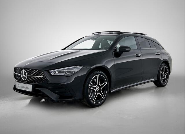 Mercedes-Benz CLA-KLASSE Shooting Brake 250 e Star Edition AMG Line | Nightpakket | KEYLESS-GO | Parkeerpakket met achteruitrijcamera | EASY PACK achterklep | Dodehoekassistent | MULTIBEAM LED | Zitcomfortpakket | Sfeerverlichting | Verwarmde stoelen vooraan |