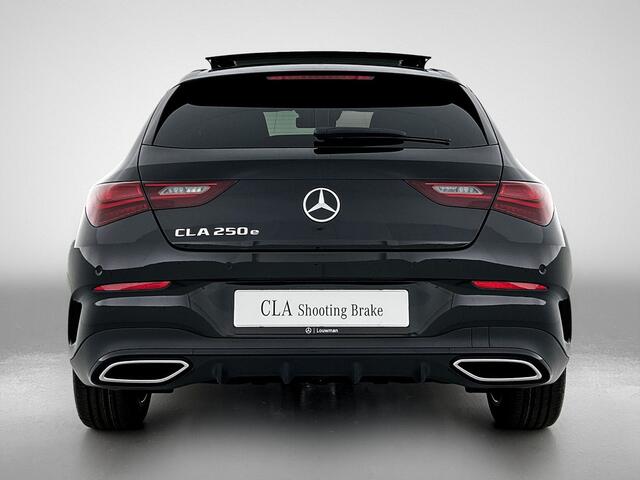 Mercedes-Benz CLA-KLASSE Shooting Brake 250 e Star Edition AMG Line | Nightpakket | KEYLESS-GO | Parkeerpakket met achteruitrijcamera | EASY PACK achterklep | Dodehoekassistent | MULTIBEAM LED | Zitcomfortpakket | Sfeerverlichting | Verwarmde stoelen vooraan |